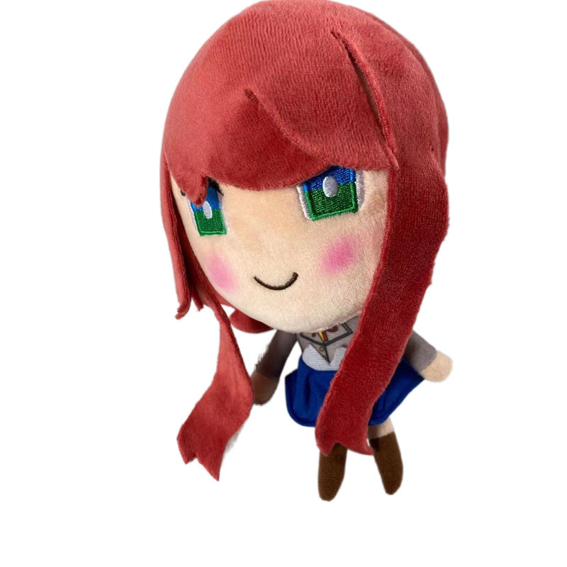 Anime Literature Club Girl Plush Toy Desk Decor Gift
