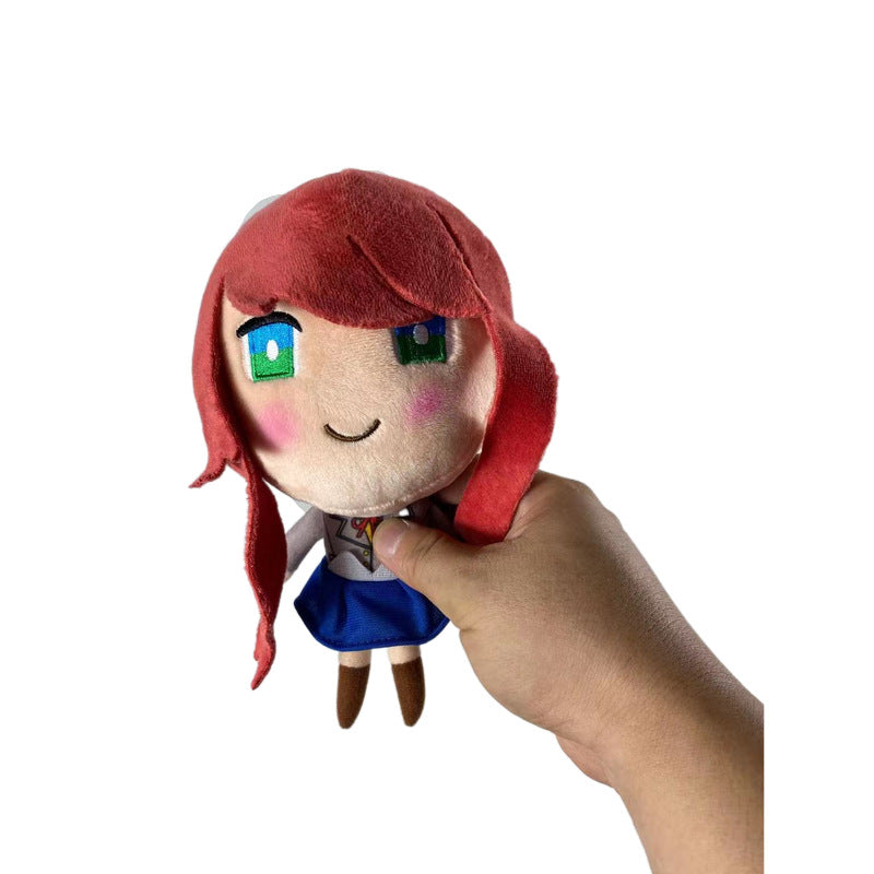 Anime Literature Club Girl Plush Toy Desk Decor Gift