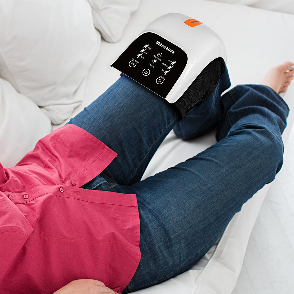 Heated Knee Massager with Vibration and Air Compression