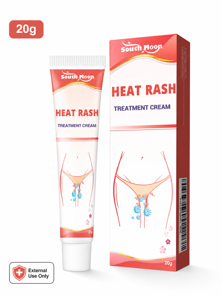 Heat Rash Treatment Cream — Fast Itch & Odor Relief