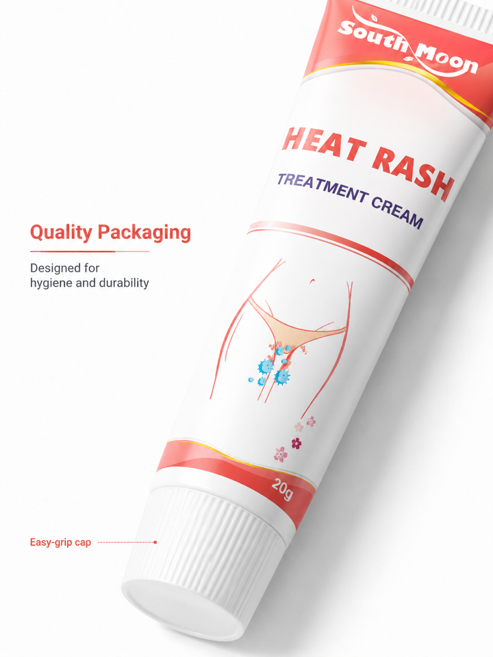 Heat Rash Treatment Cream — Fast Itch & Odor Relief