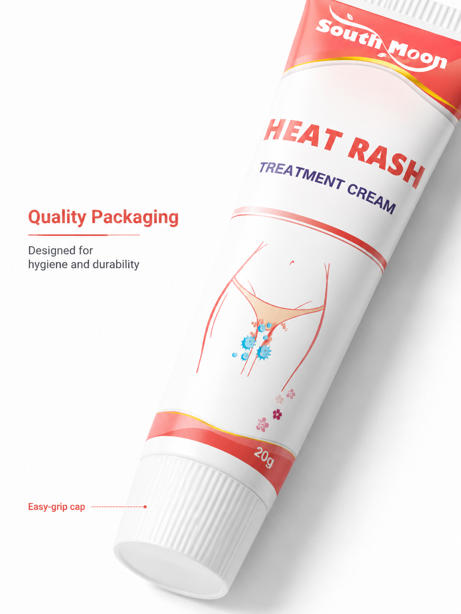 Heat Rash Treatment Cream — Fast Itch & Odor Relief