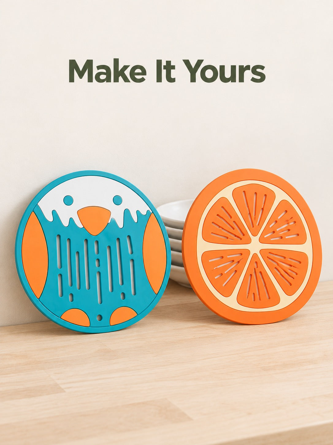 Heat Resistant Silicone Table Mat for Hot Pots & Cups
