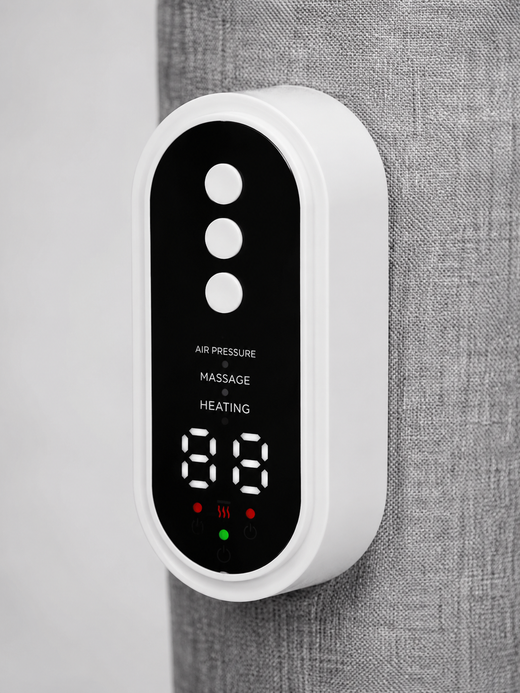 Heated Leg Massager with Air Compression & 360° Wrap