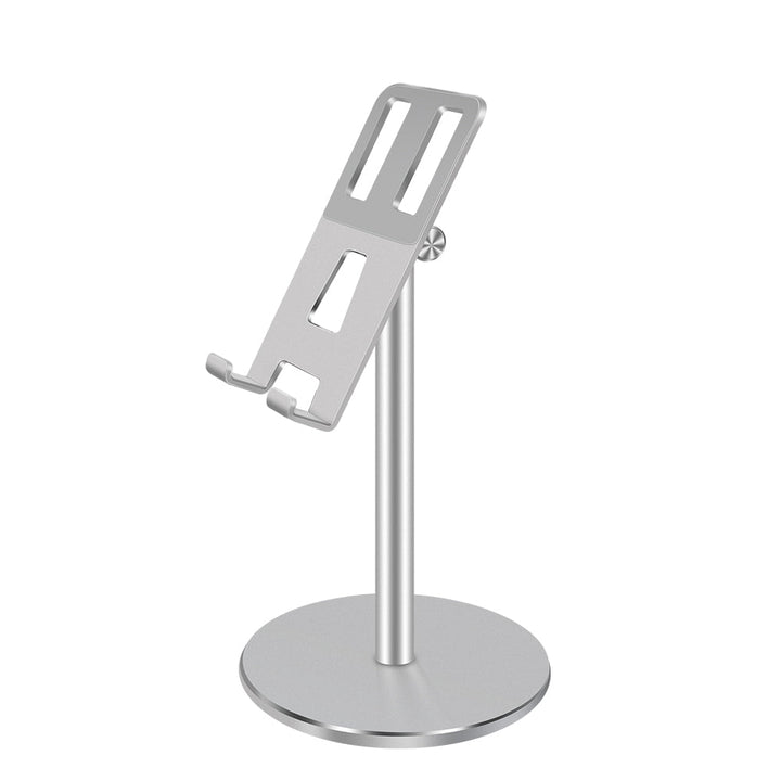 Adjustable Aluminum Phone Stand for Desk, 360° Rotation