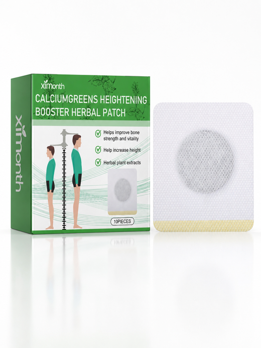 Height Enhancement Patches — Natural Bone Growth Support