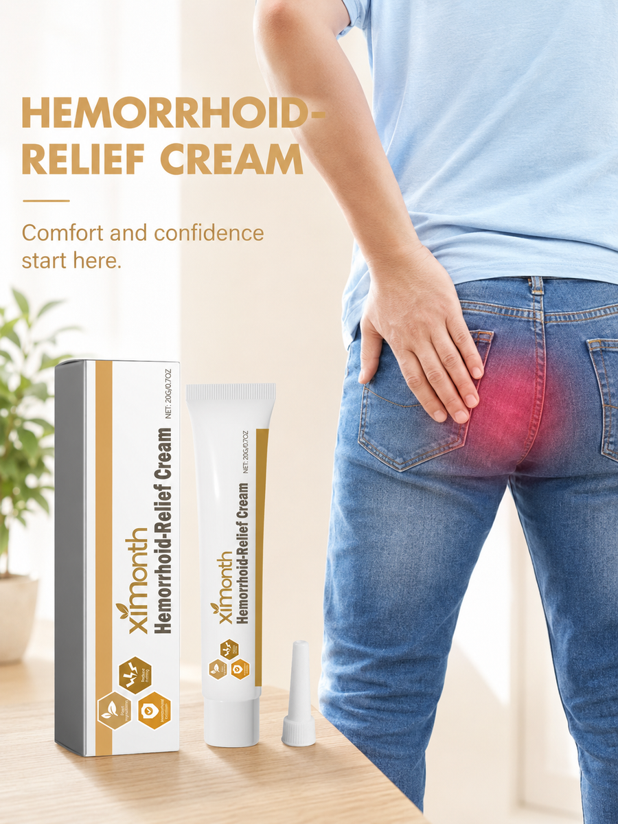 Hemorrhoid Relief Cream — Fast Relief from Itching & Swelling