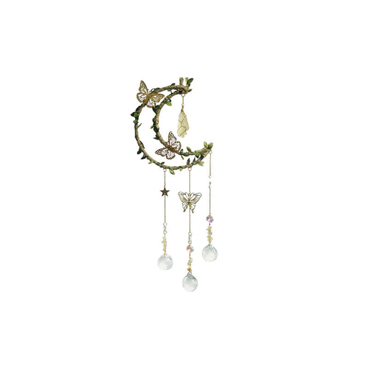 Crystal Suncatcher Wind Chime for Rainbow Window Light