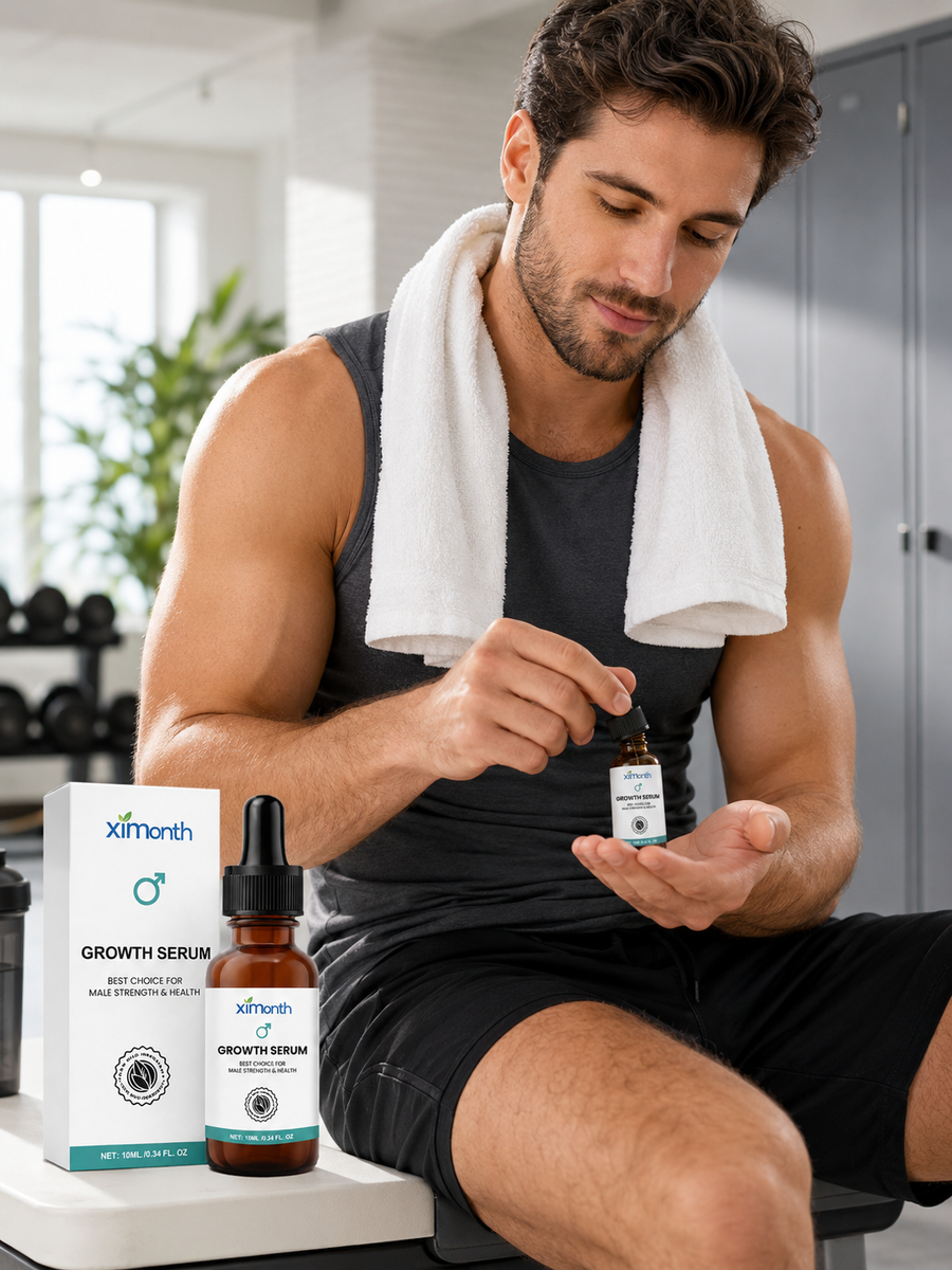 Herbal Body Massage Oil for Men – Deep Moisturizing Muscle Relief
