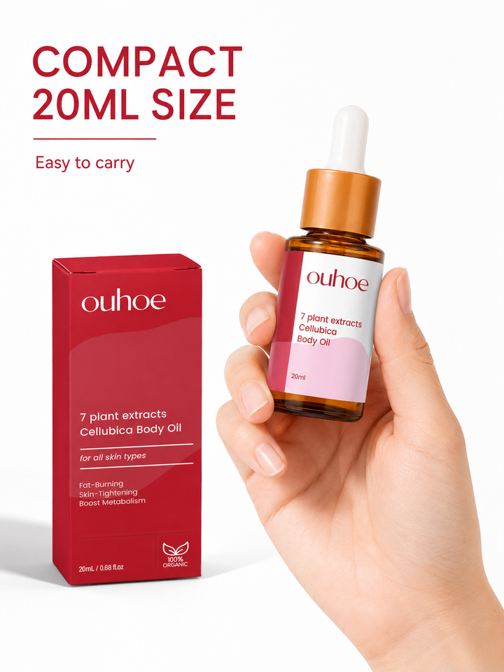 Body Oil for Firming & Cellulite Reduction – 7 Plant Extracts