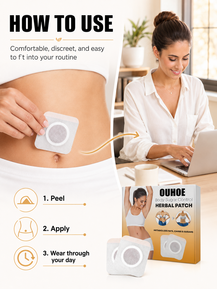 Herbal Slimming Patch — Flatter Belly in 2 Weeks, No