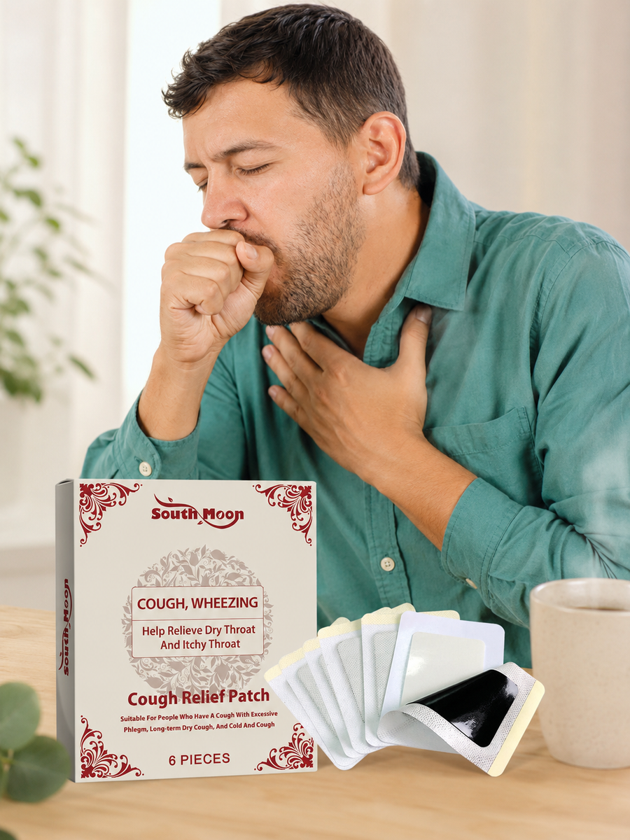 Herbal Cough Relief Patch – Relieve Throat Itching & Cough