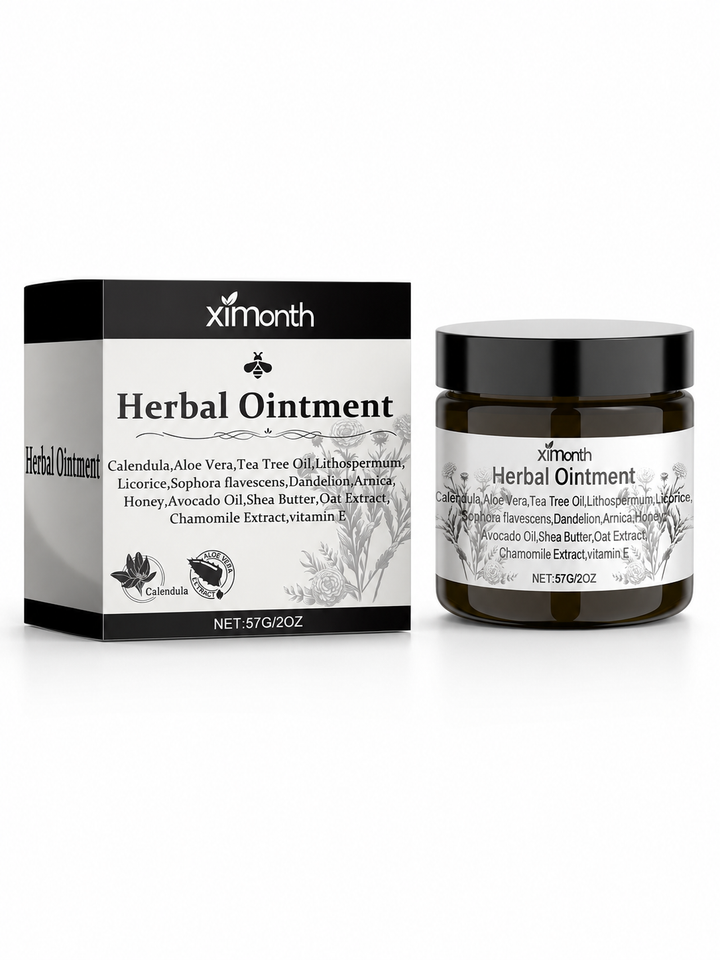 Herbal Cream for Dry Skin on Hands and Feet