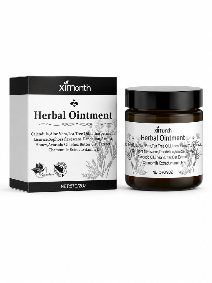 Herbal Cream for Dry Skin on Hands and Feet