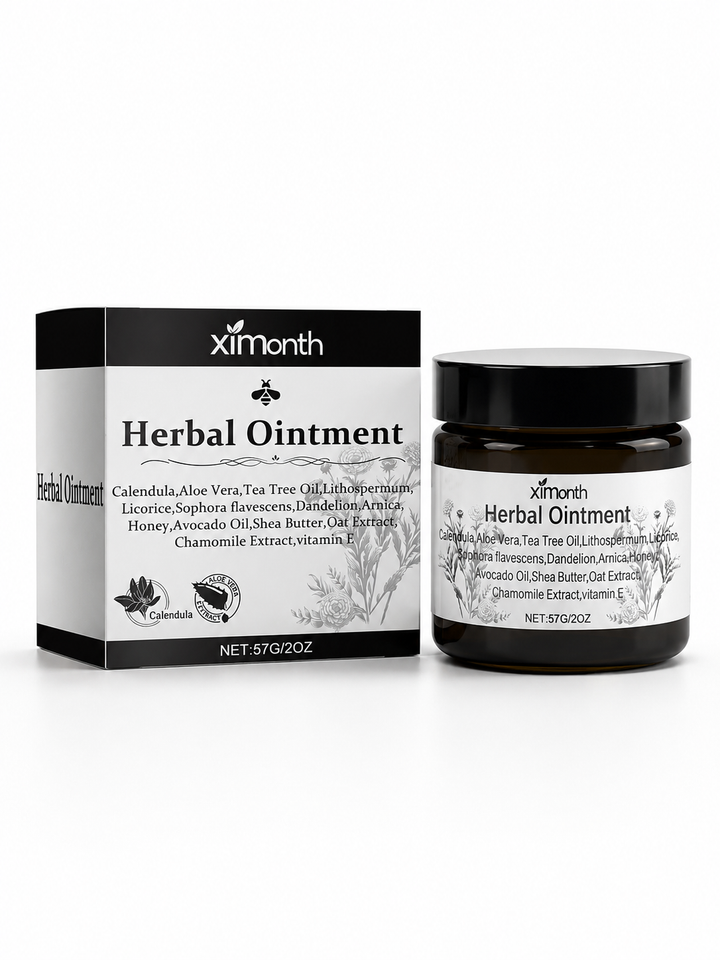 Herbal Cream for Dry Skin on Hands and Feet