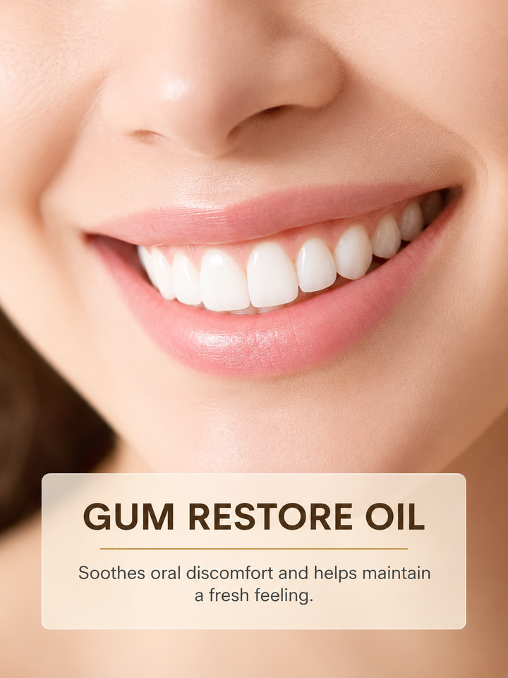 Herbal Gum Repair Oil — Soothe Discomfort & Clean Tartar