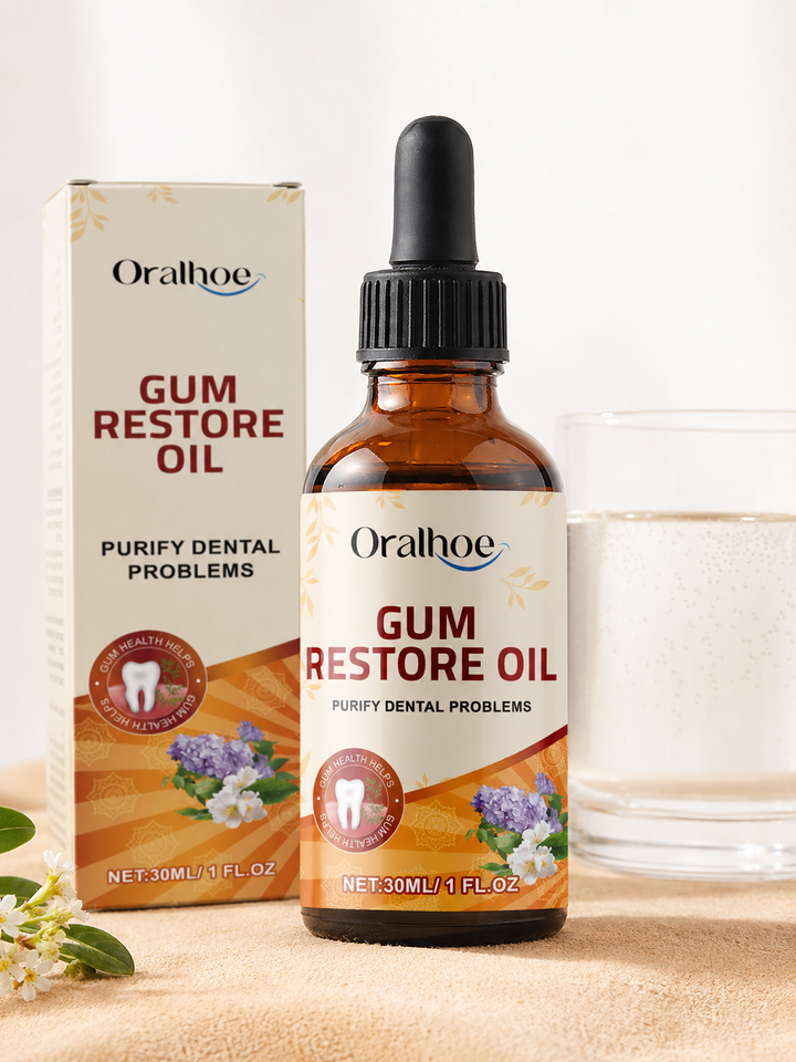Herbal Gum Repair Oil — Soothe Discomfort & Clean Tartar