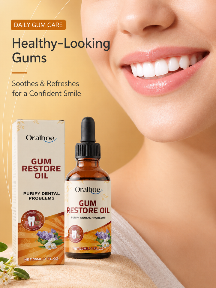Herbal Gum Repair Oil — Soothe Discomfort & Clean Tartar