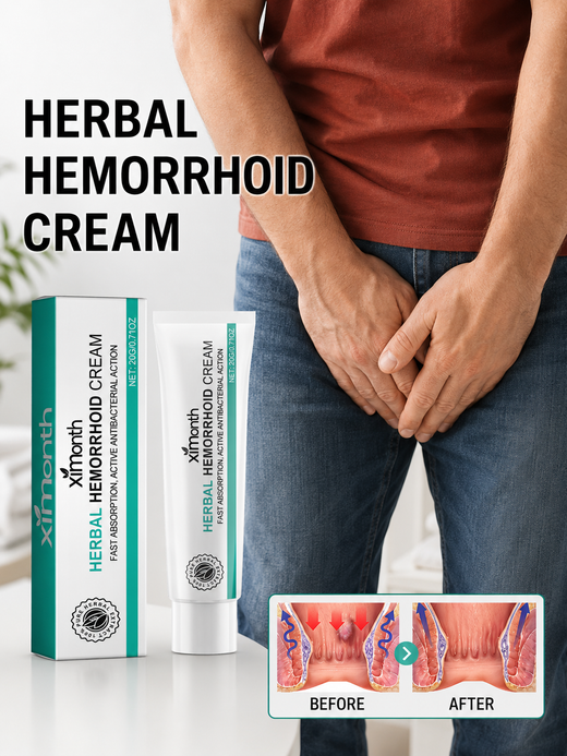 Herbal Hemorrhoid Cream — Fast Relief from Itching & Pain