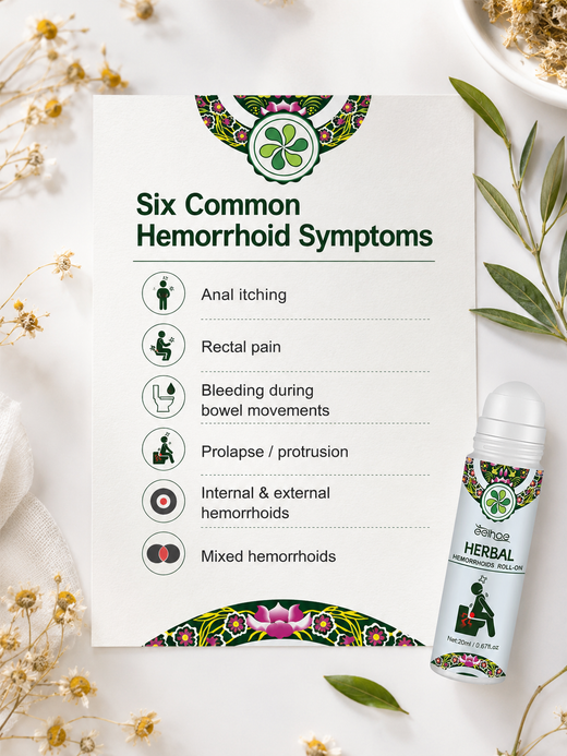 Herbal Hemorrhoids Roll‑On — Soothing Relief from Itching