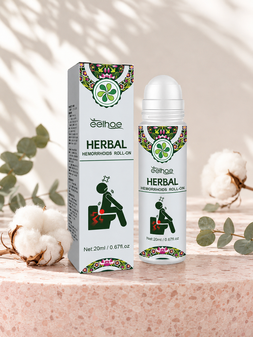 Herbal Hemorrhoids Roll‑On — Soothing Relief from Itching