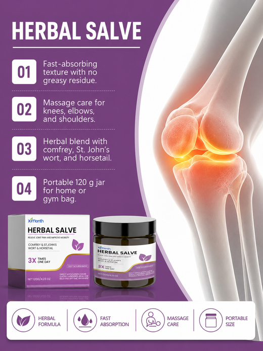 Herbal Joint Relief Cream – Soothing Mobility in 3 Daily