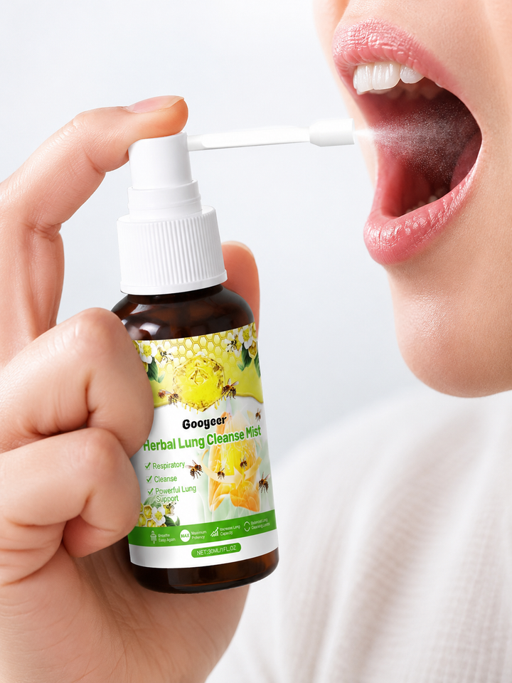Herbal Lung Cleanse Mist — Natural Respiratory Support