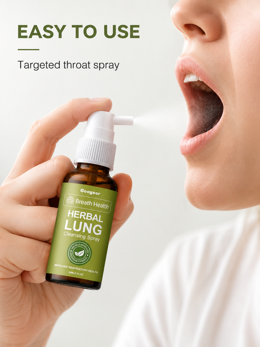 Herbal Lung Cleansing Spray — Clear Trachea & Lung Residues