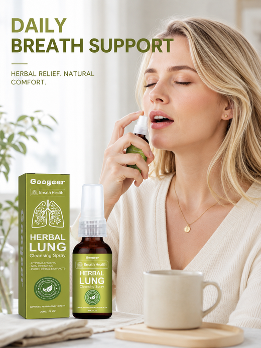 Herbal Lung Cleansing Spray — Clear Trachea & Lung Residues