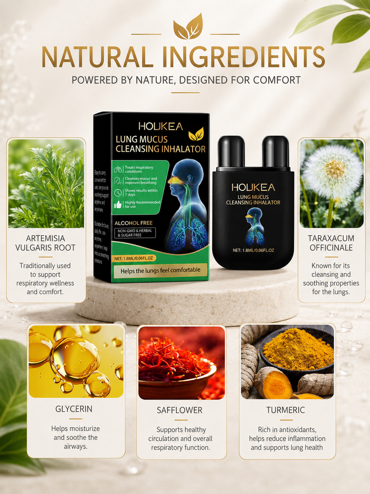 Herbal Lung Inhaler — Breathe Freely in 7 Days