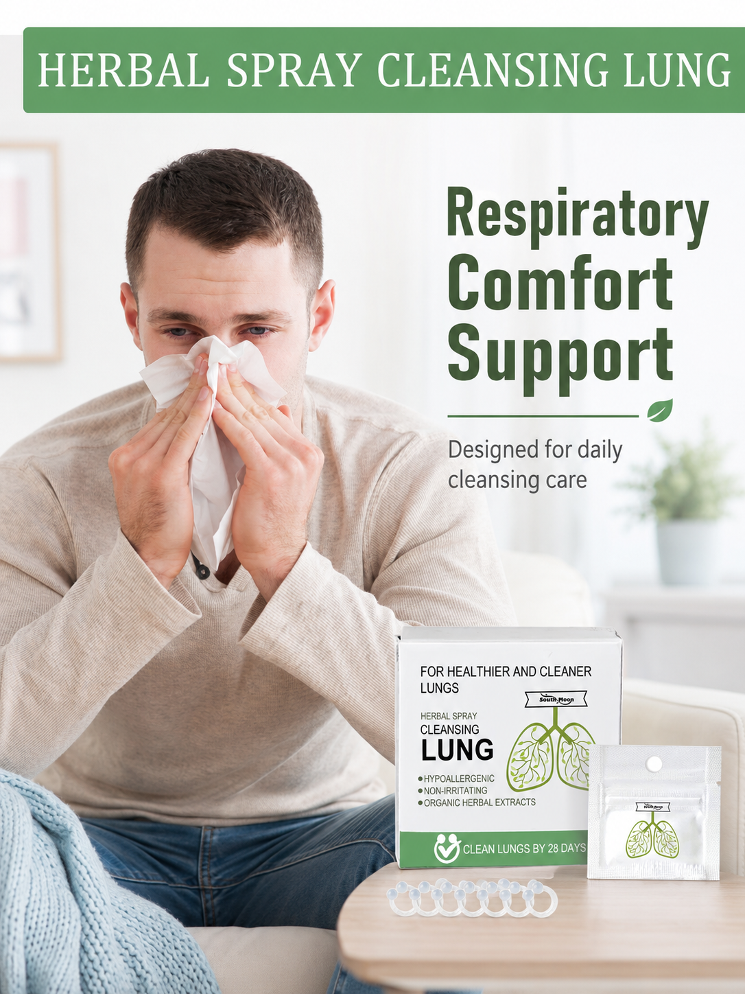Herbal Nasal & Lung Cleanse Spray — Relief & Repair in 28 Days
