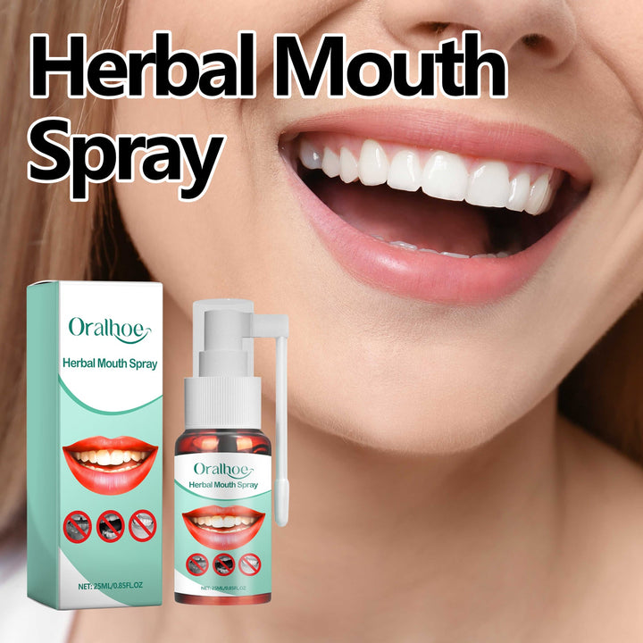 Herbal Mouth Spray for Fresh Breath, On-the-Go Relief