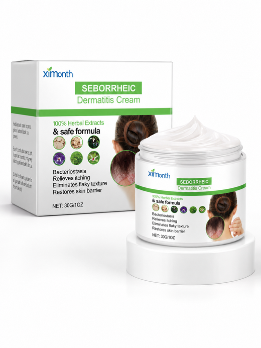 Herbal Seborrheic Dermatitis Cream — Flake-Free Scalp in 4