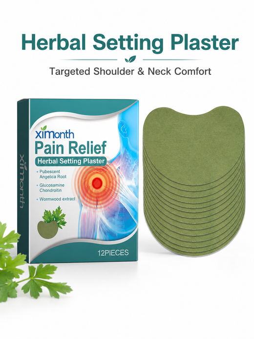 Shoulder Pain Patch — Herbal Relief with Wormwood