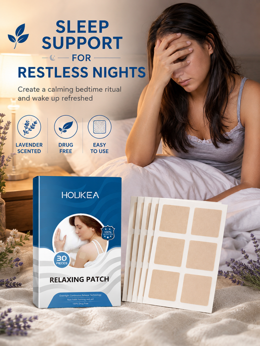 Lavender Sleep Patch — Drug-Free Overnight Relief