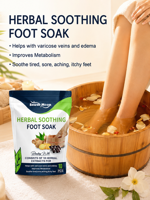 Herbal Foot Soak – Soothe Tired Feet & Support Vein Health
