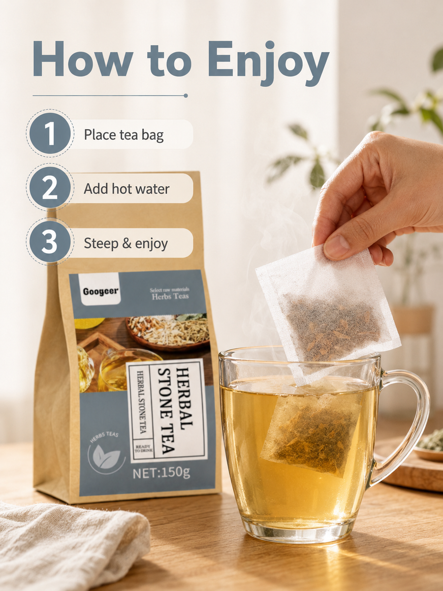 Herbal Liver Support Tea — Relieve Fatigue & Bloating