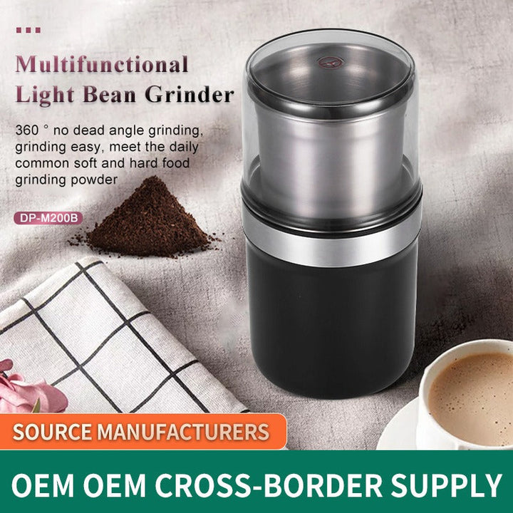 Compact Electric Coffee & Spice Grinder for Small Batches