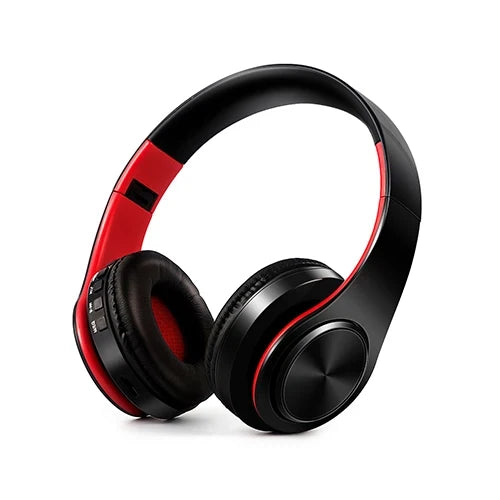Foldable Wireless Headphones with Noise Reduction & Mic