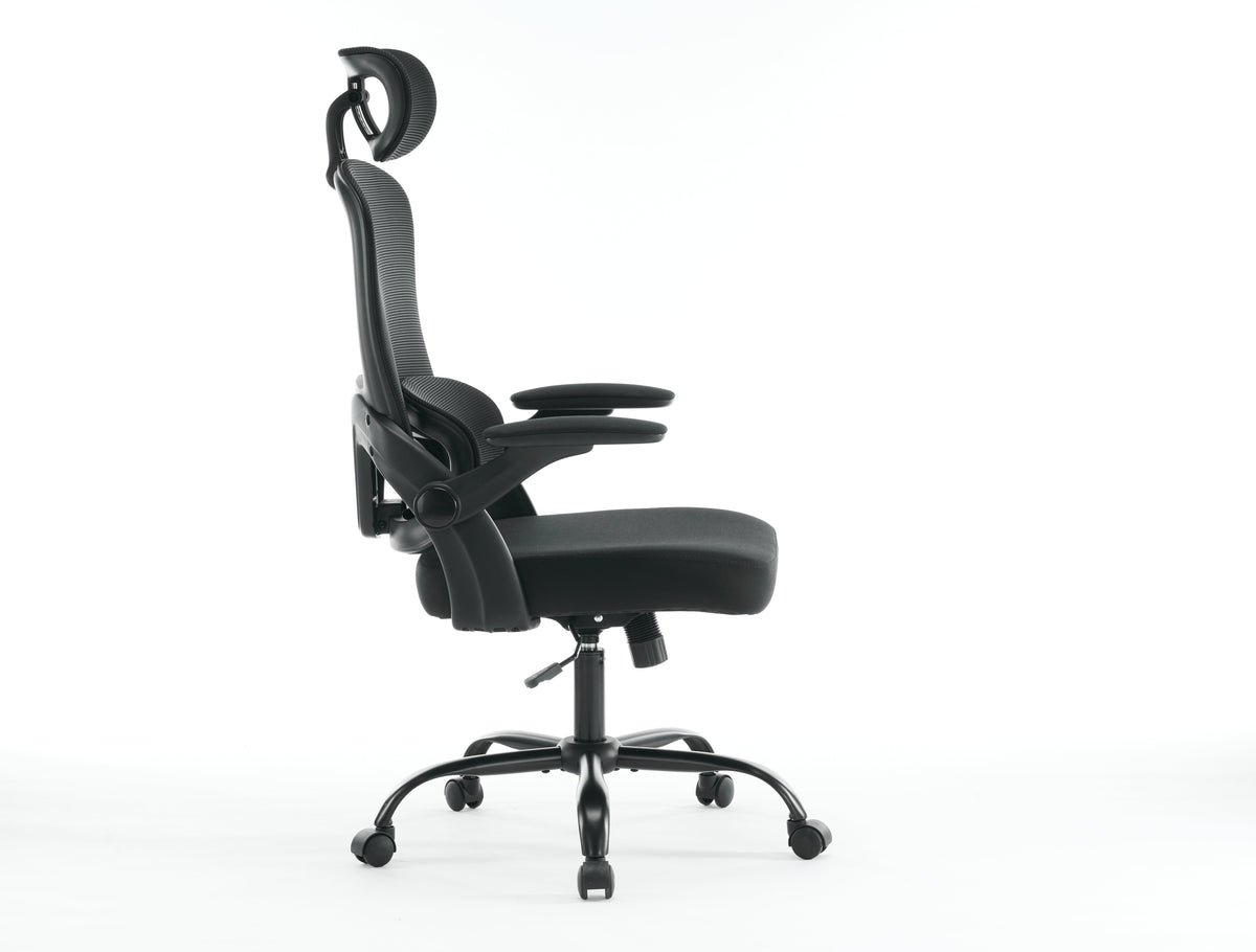 High Back Mesh Office Chair with Adjustable Headrest