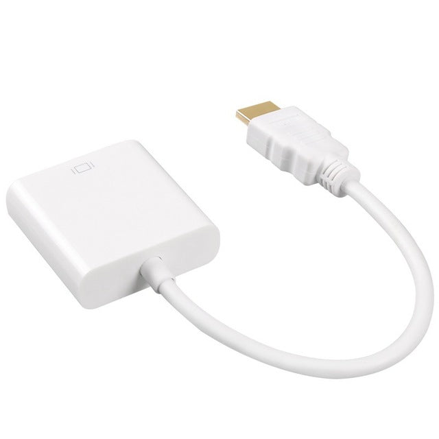 HDMI to VGA Adapter for Laptop to Projector 1080P