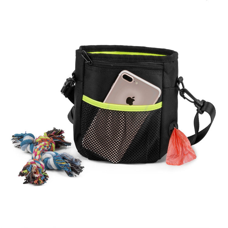 Dog Training Treat Bag With Hands-Free Walk Storage