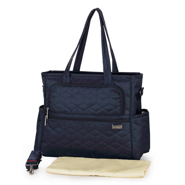 Waterproof Diaper Bag Tote With Organized Baby Storage