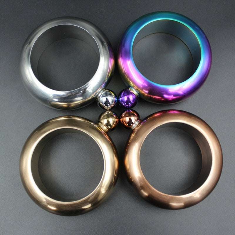 Bracelet Hip Flask 3.5oz Stainless Steel Wrist Pour