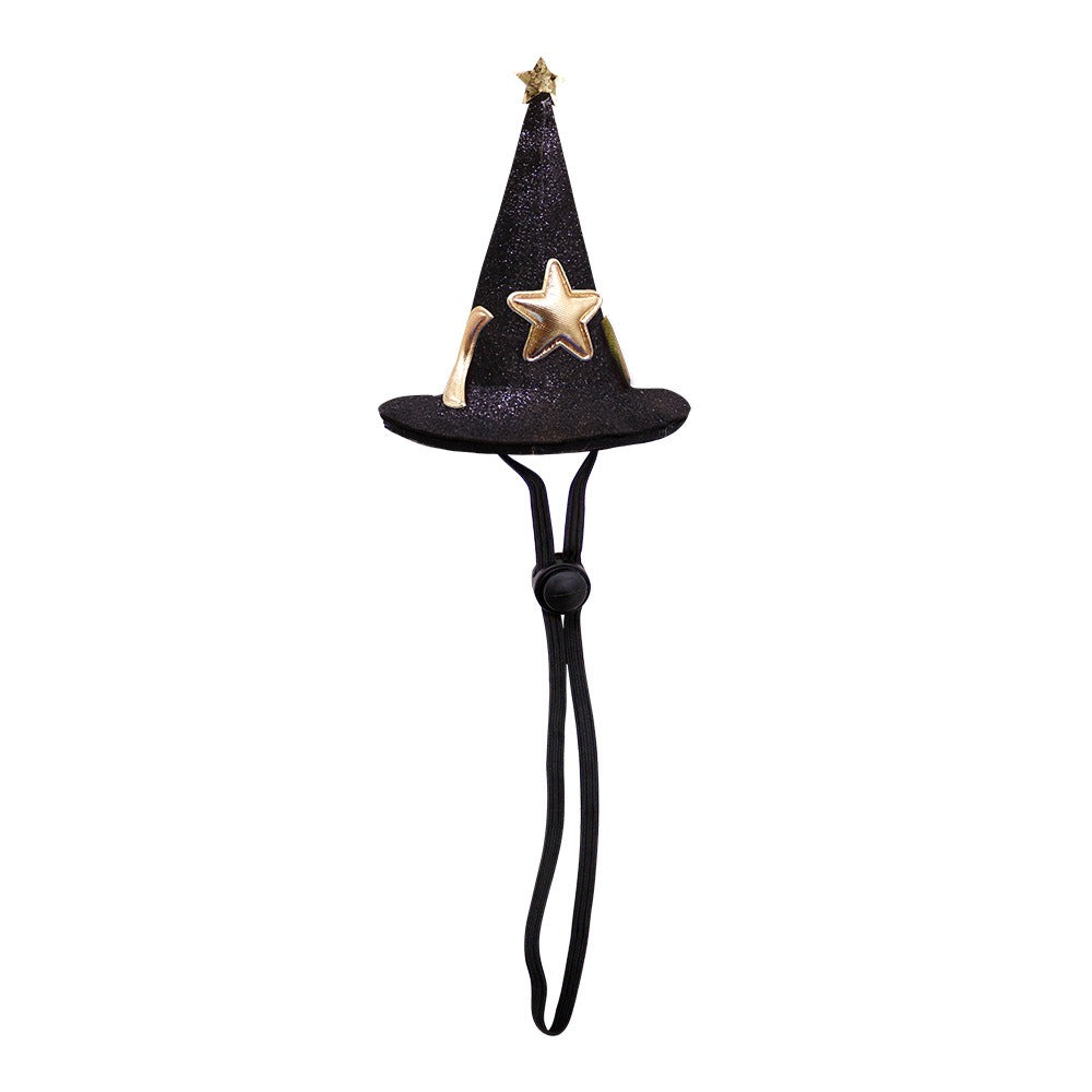 Halloween Pet Witch Hat for Festive Photos & Parties