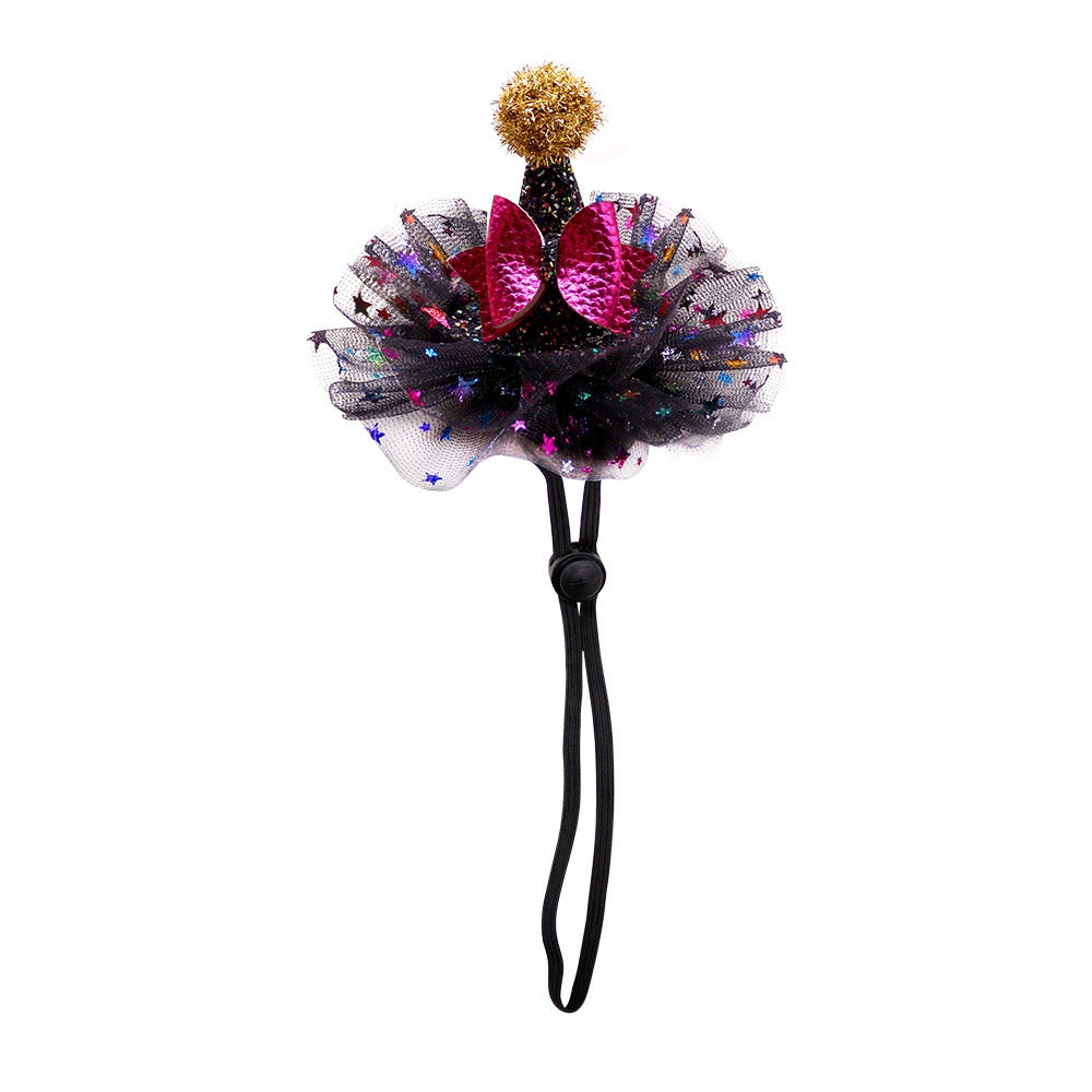 Halloween Pet Witch Hat for Festive Photos & Parties