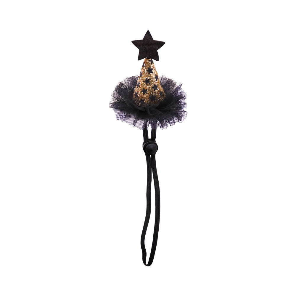 Halloween Pet Witch Hat for Festive Photos & Parties