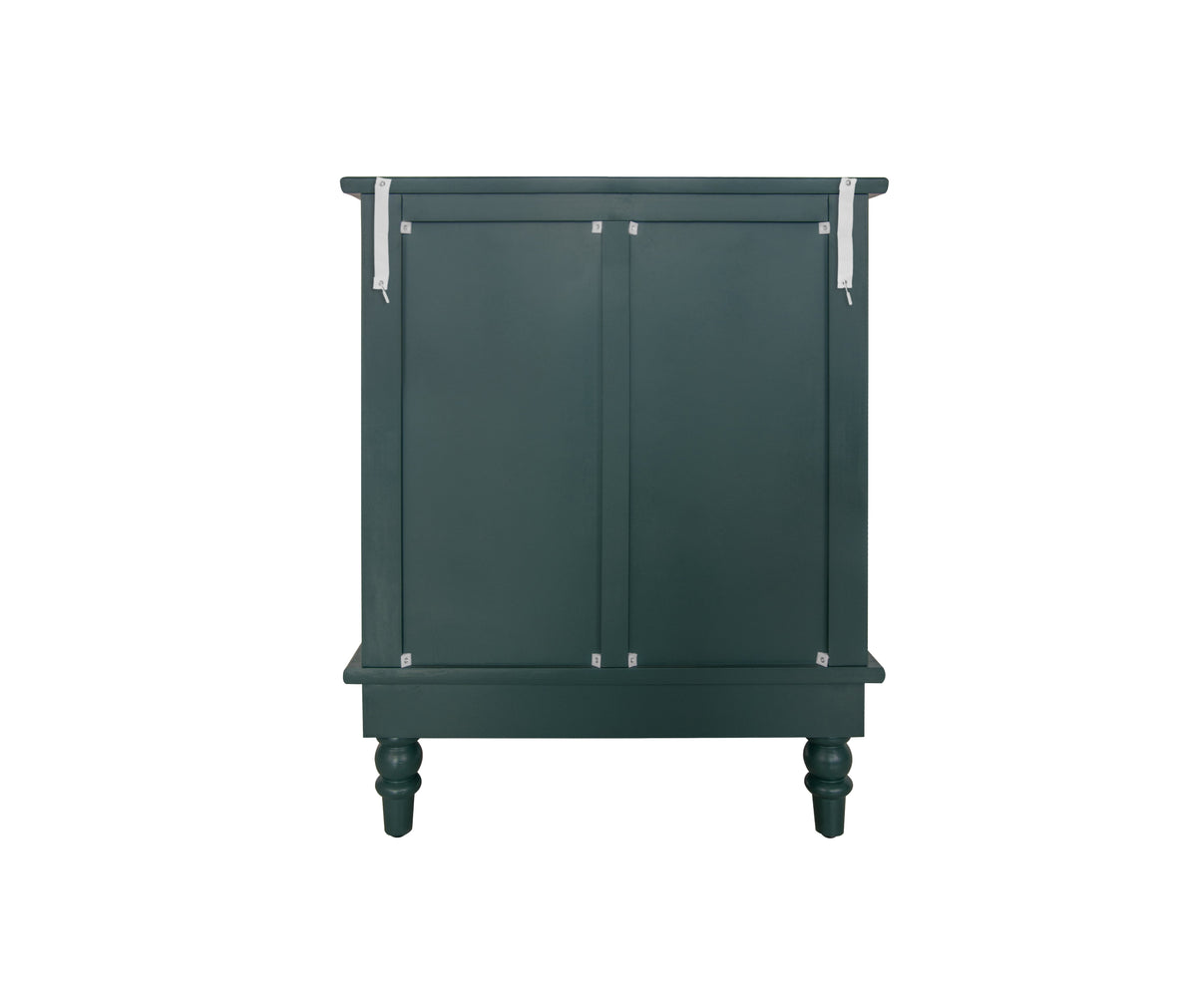 Boho Hollow-Carved 3 Drawer Dresser Chest in Deep Teal