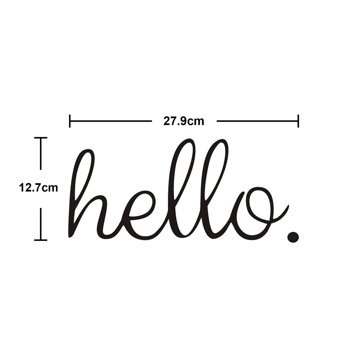 Bathroom Door Stickers — Clear, Playful Decor