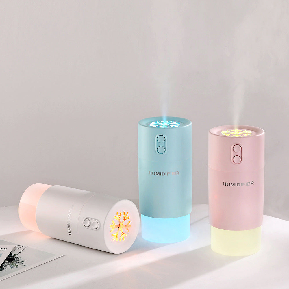 Colorful Mini USB Humidifier for Desk, Bedside and Car